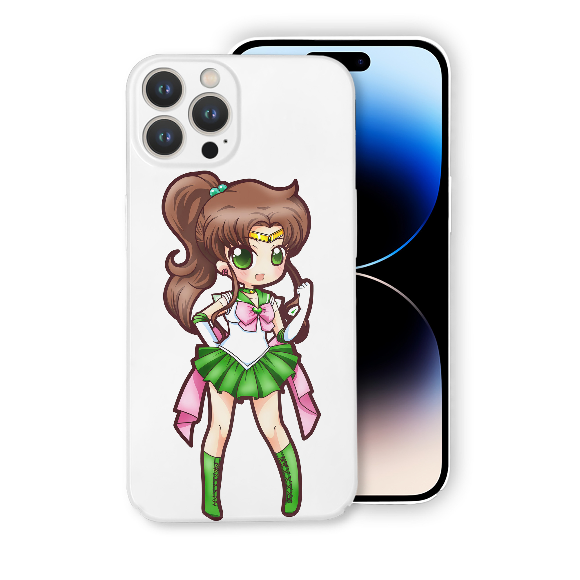 （画像用） 美少女戦士セーラームーン 木野 まこと きの まこと Sailor Moon Kino Makoto （セーラージュピター；Sailor Jupiter） 【iPhone 14シリーズ対応】ハードケース
